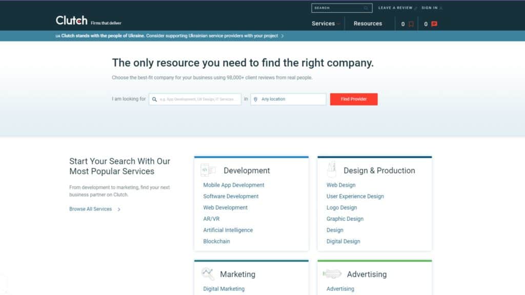 clutch b2b software reviews