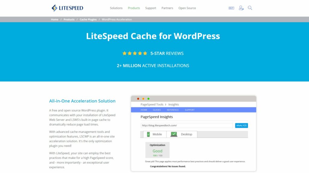 LiteSpeed cache