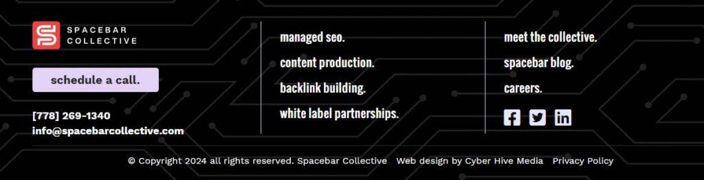 HTML sitemap example