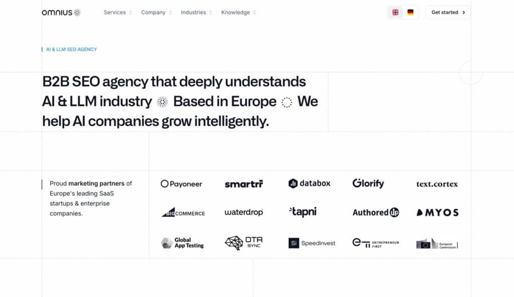 Omnius B2B SEO agency