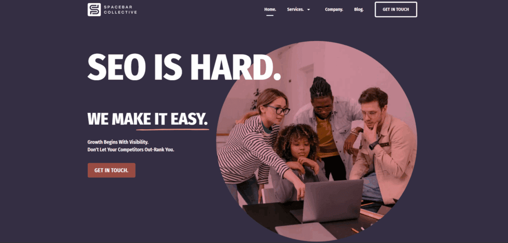Spacebar Collective AI SaaS SEO agency