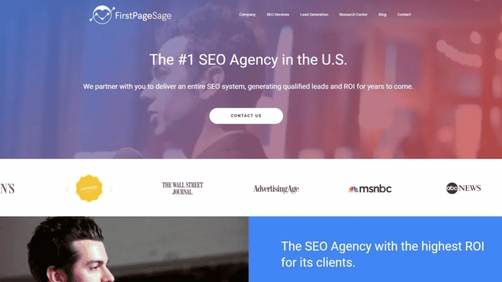 first page sage US SEO agency