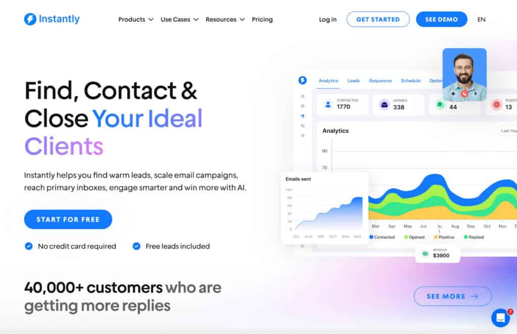 on-page SEO for Instantly.ai